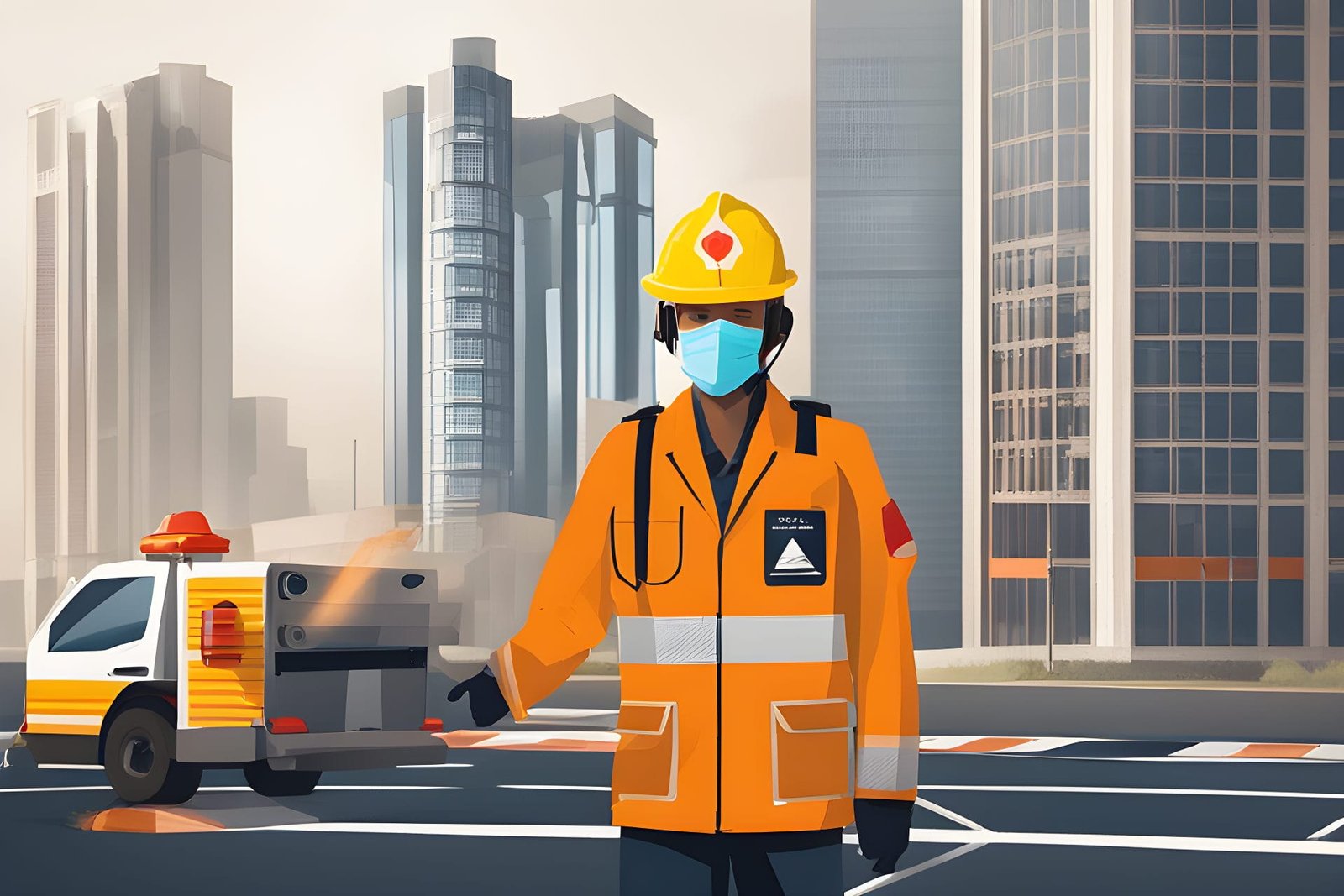 Civil Defense Approval Expert assistance in obtaining Dubai Civil Defense permits & NOCs. Fast-track your fire safety approvals with certified consultants. illustration, trending on artstation