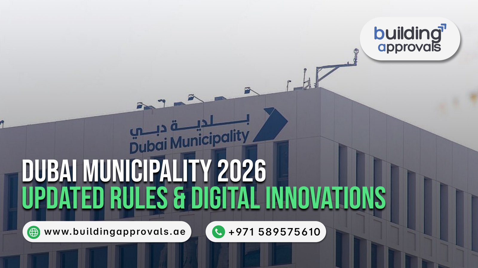 Building Approvals Dubai - Dubai Municipality Approvals 2026 Updated Rules & Digital Innovations